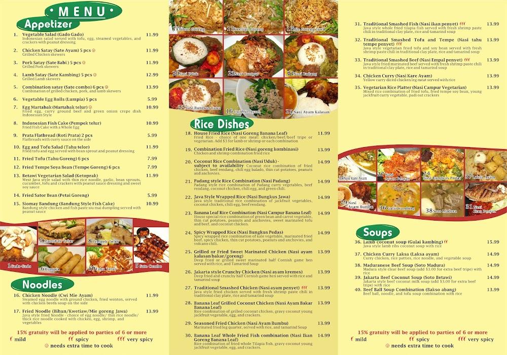 Banana Leaf Menu image 1