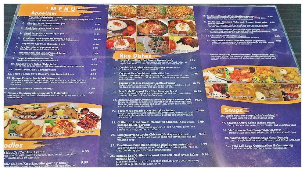 Banana Leaf Menu image 4
